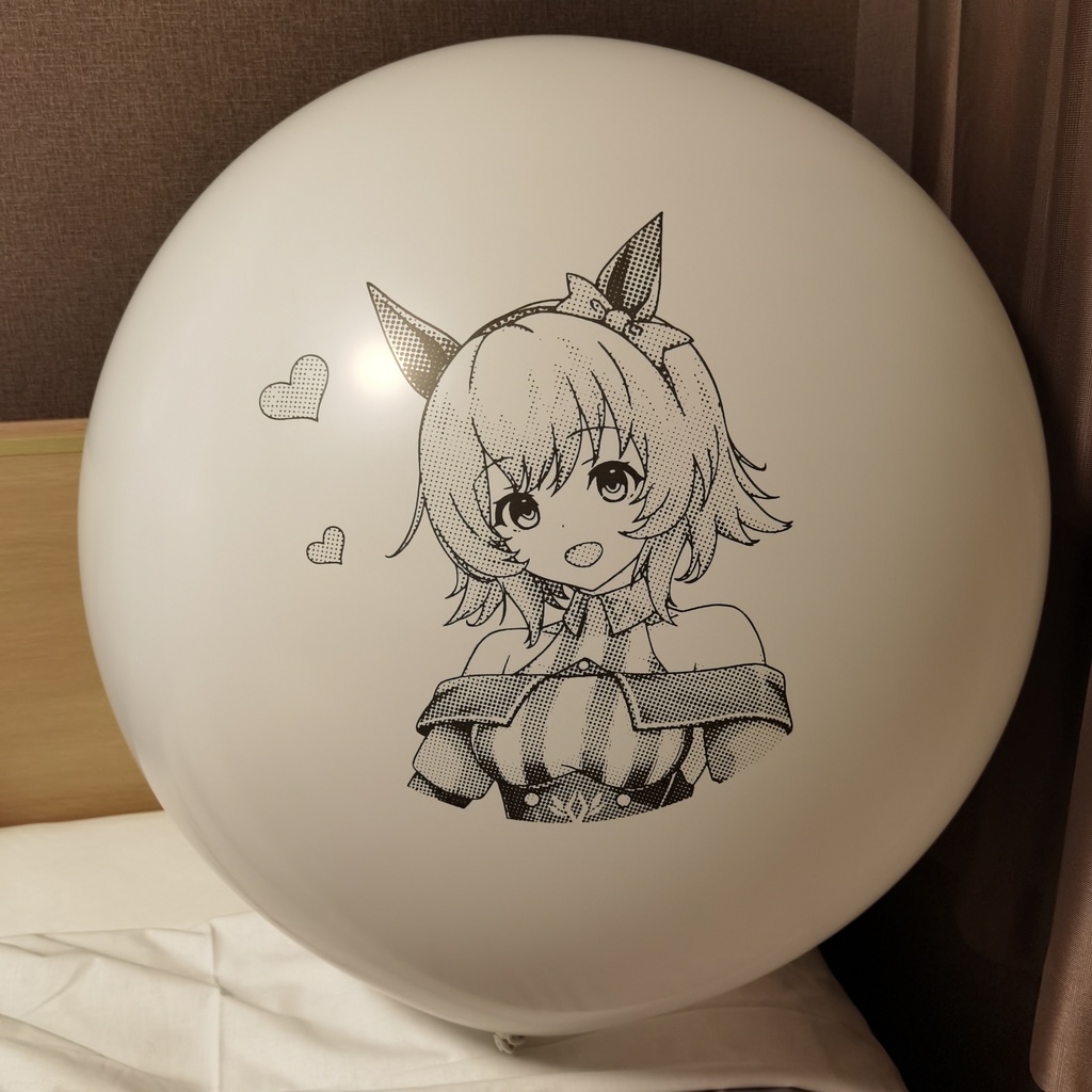 カレンちゃん風船 36インチ ラウンド型 Curren Chan balloon 36inch Round type