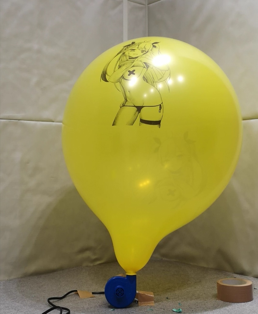 プリンツ・オイゲン風船割り動画 Prinz Eugen balloon popping video