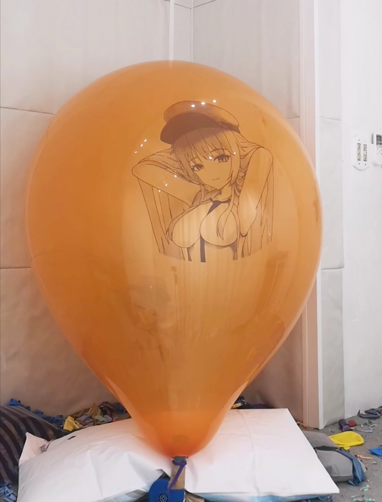エンタープライズ風船割り動画 Enterprise balloon popping video