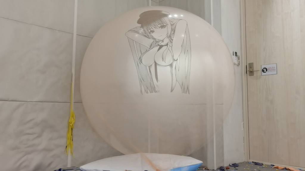 エンタープライズ風船割り動画 Enterprise balloon popping video