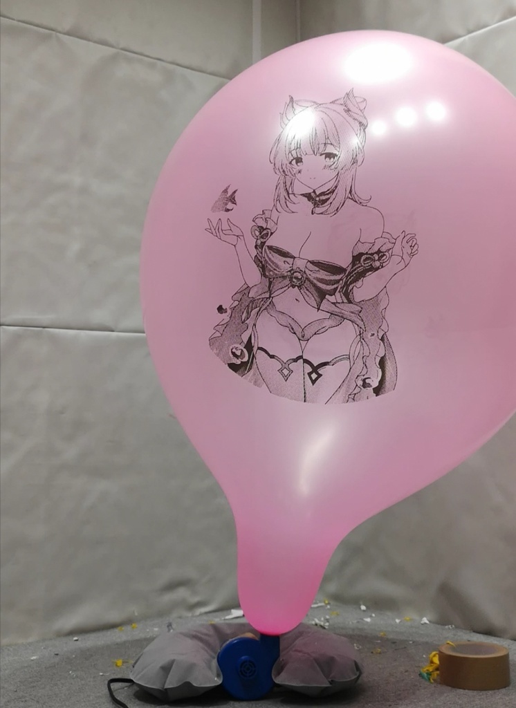 心海風船割り動画 Kokomi balloon popping video