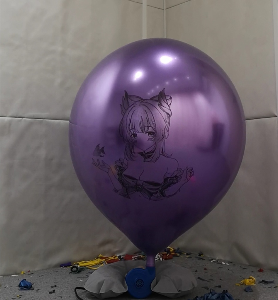 心海風船割り動画 Kokomi balloon popping video