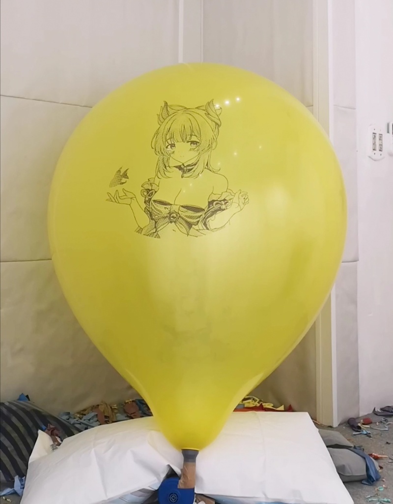 心海風船割り動画 Kokomi balloon popping video
