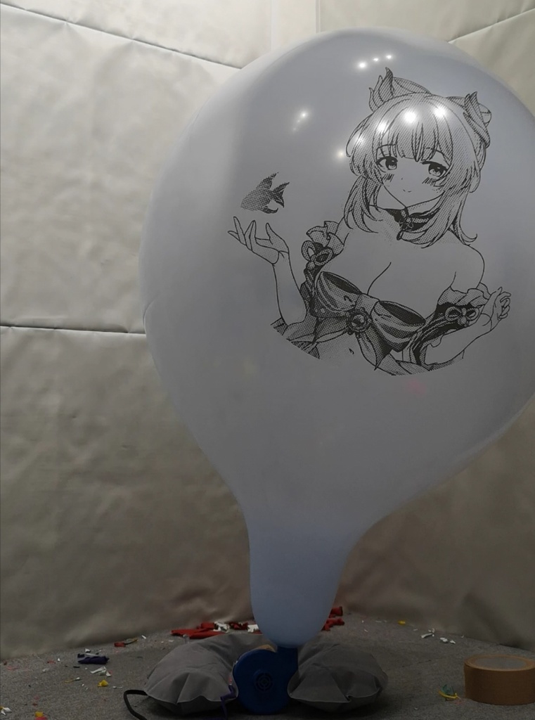 心海風船割り動画 Kokomi balloon popping video