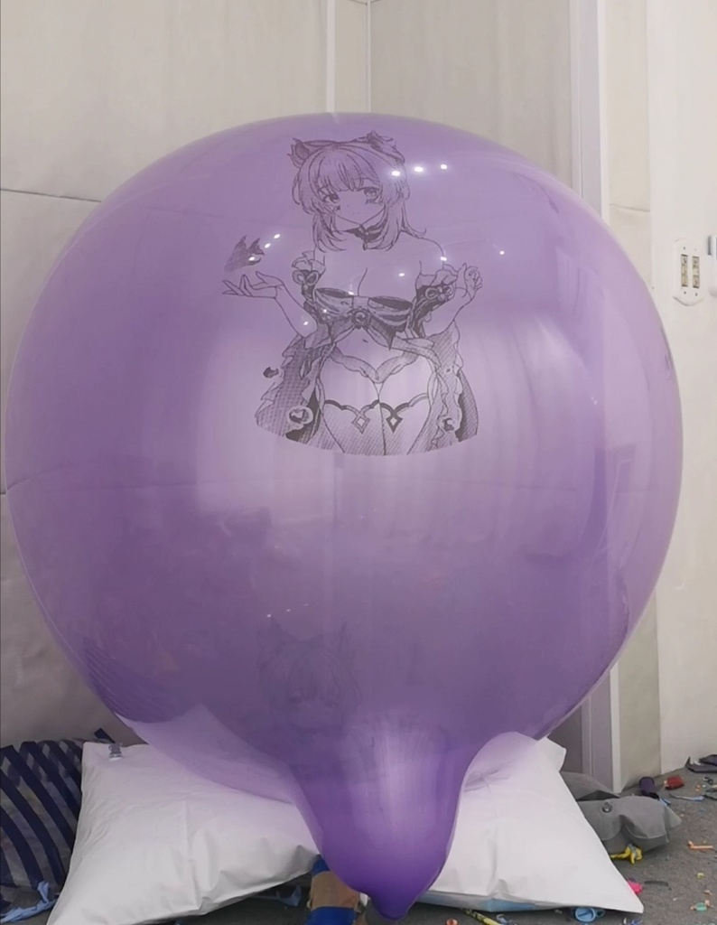 心海風船割り動画 Kokomi balloon popping video