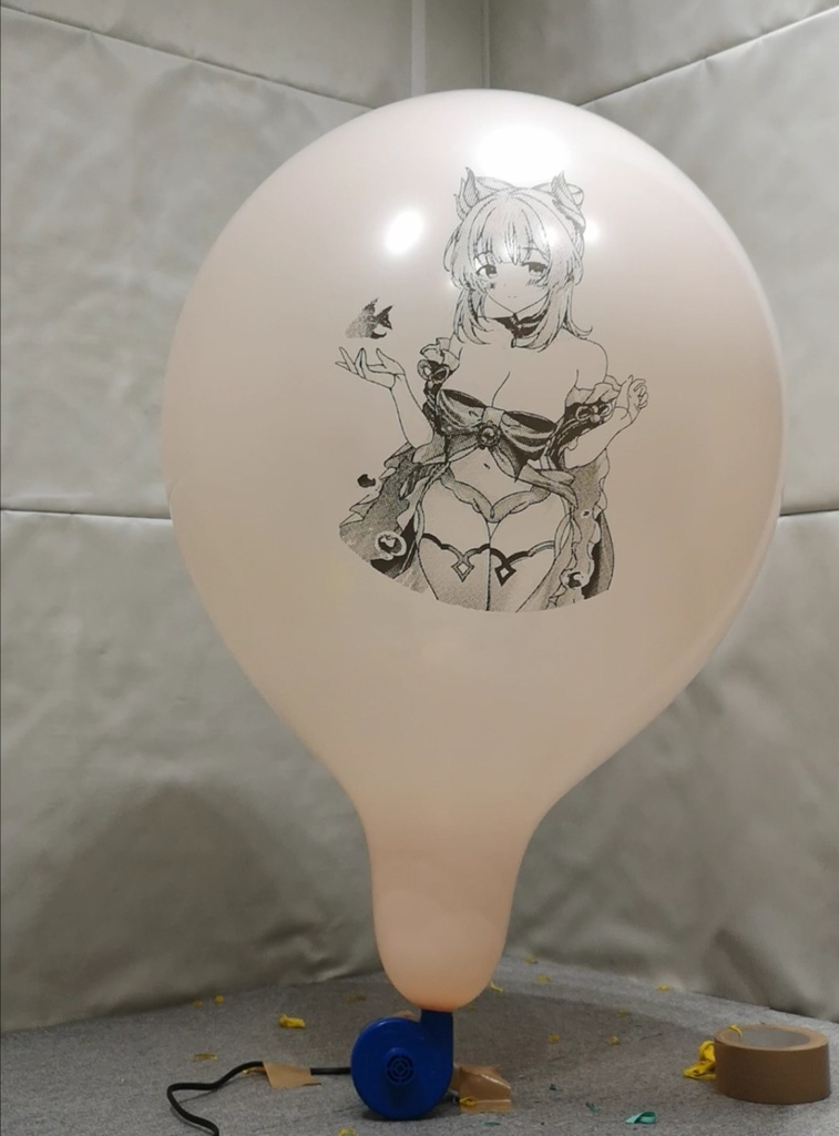 心海風船割り動画 Kokomi balloon popping video