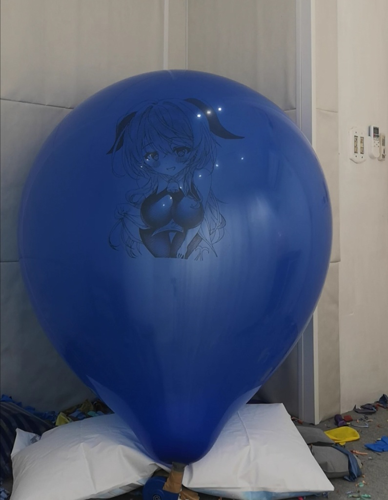 甘雨風船割り動画 Ganyu balloon popping video