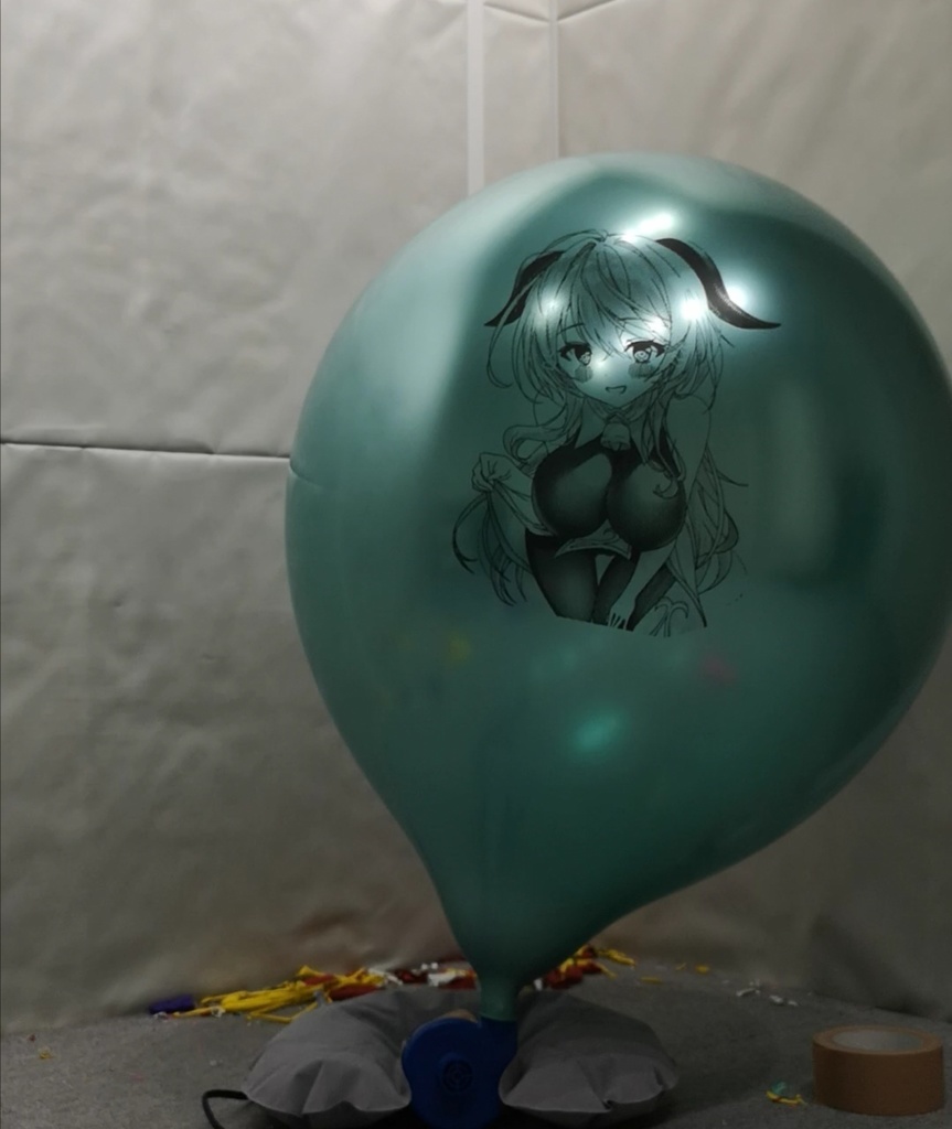 甘雨風船割り動画 Ganyu balloon popping video