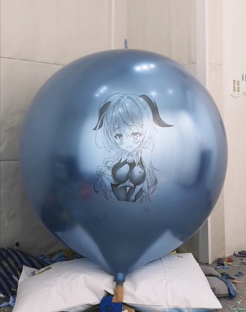 甘雨風船割り動画 Ganyu balloon popping video