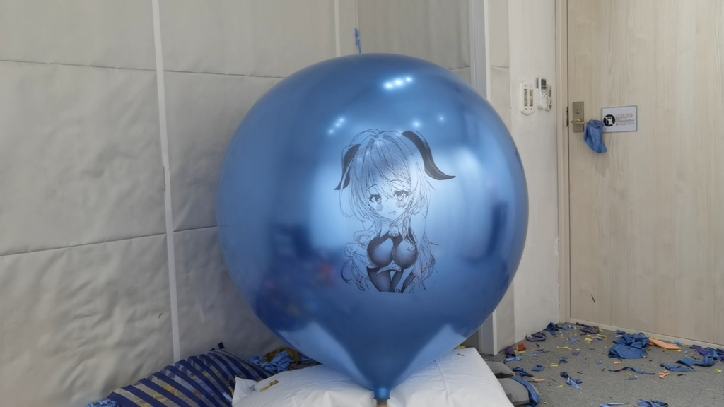 甘雨風船割り動画 Ganyu balloon popping video