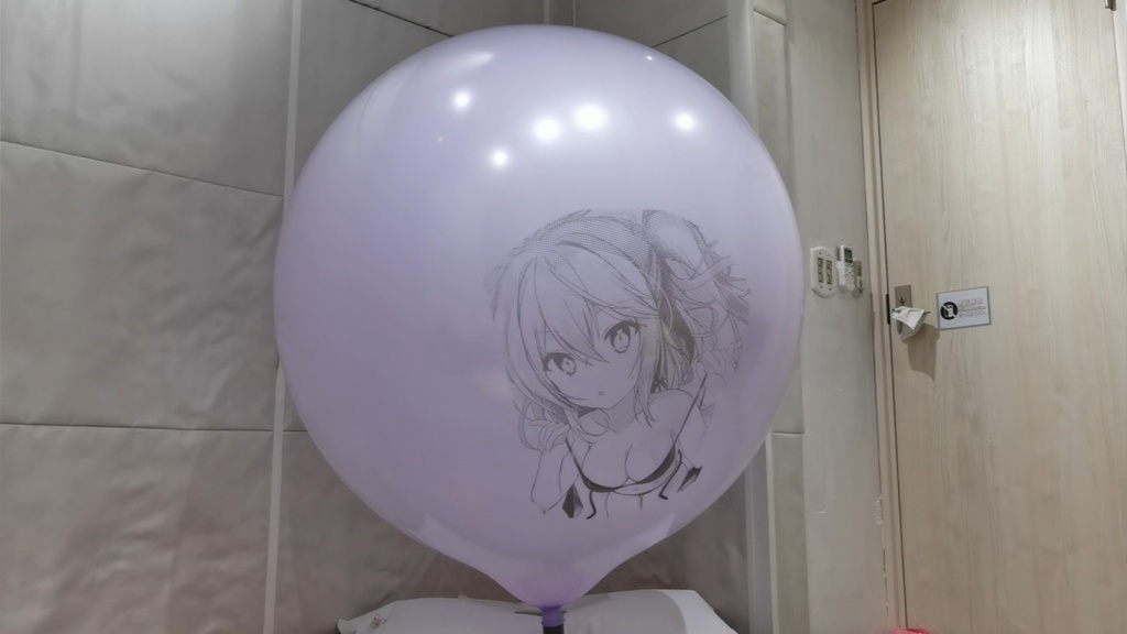 フラン風船割り動画 Flandre balloon popping video