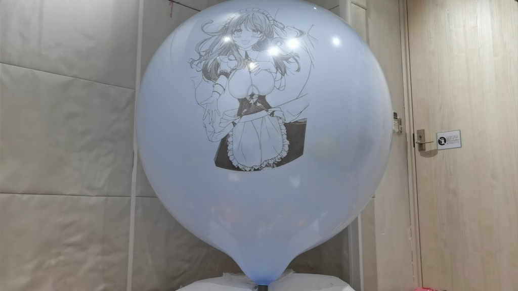 カリブディス風船割り動画 Charybdis balloon popping video
