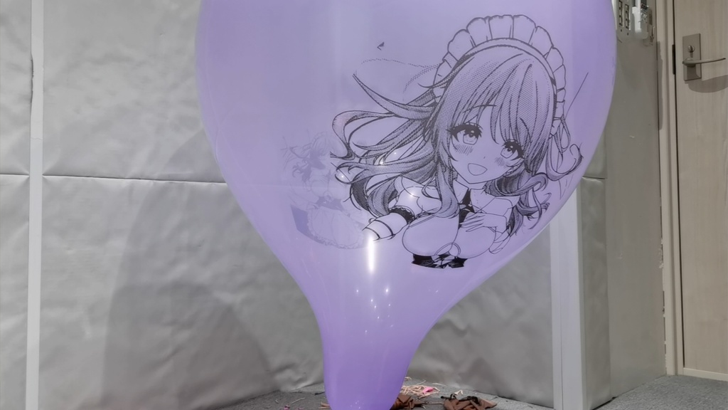 カリブディス風船割り動画 Charybdis balloon popping video