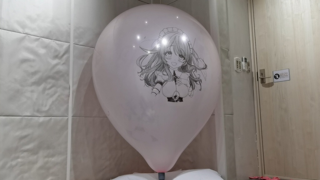 カリブディス風船割り動画 Charybdis balloon popping video