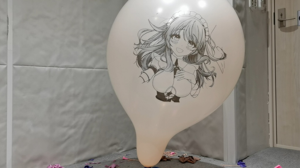 カリブディス風船割り動画 Charybdis balloon popping video