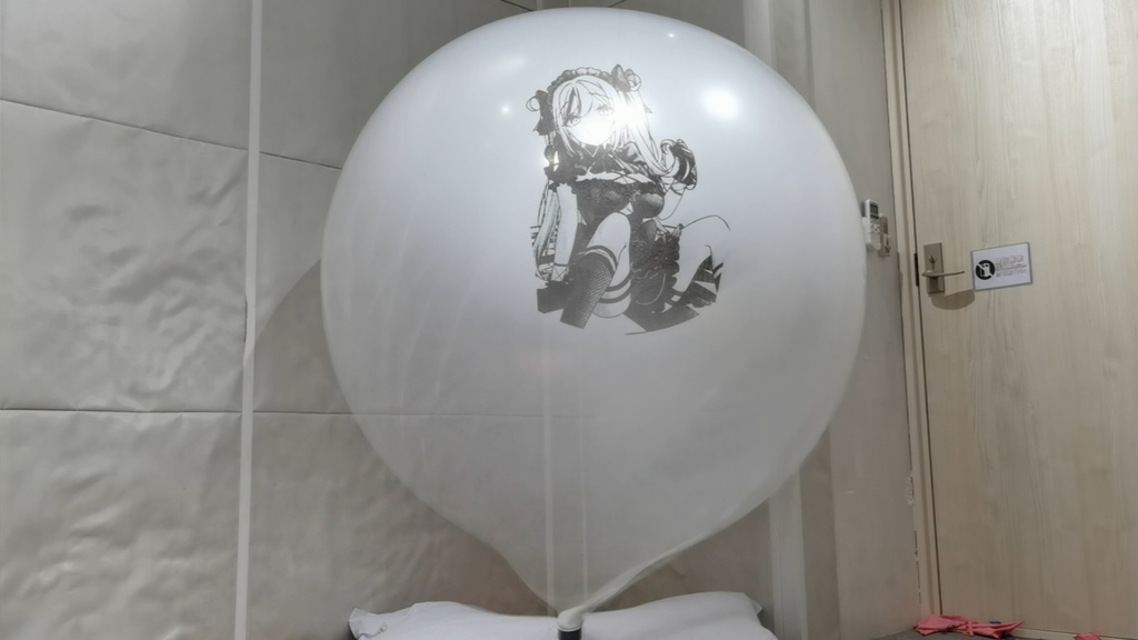 エルベ風船割り動画 Elbe balloon popping video