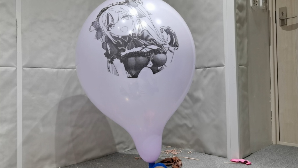 エルベ風船割り動画 Elbe balloon popping video