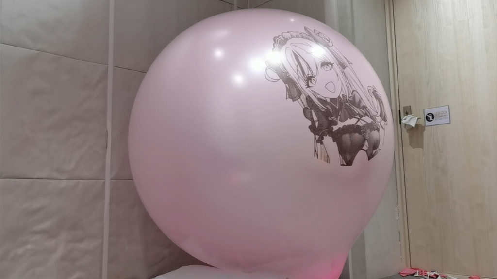 エルベ風船割り動画 Elbe balloon popping video