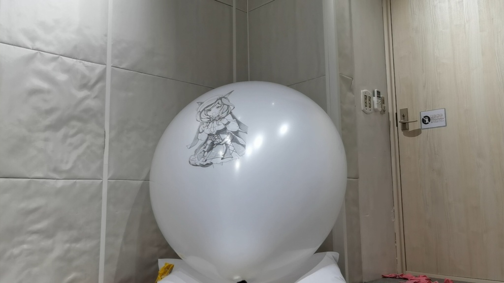 マチタン風船割り動画 Matitann balloon popping video