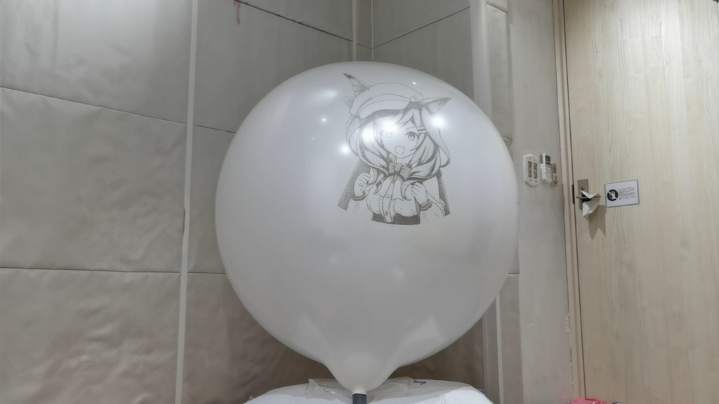 マチタン風船割り動画 Matitann balloon popping video