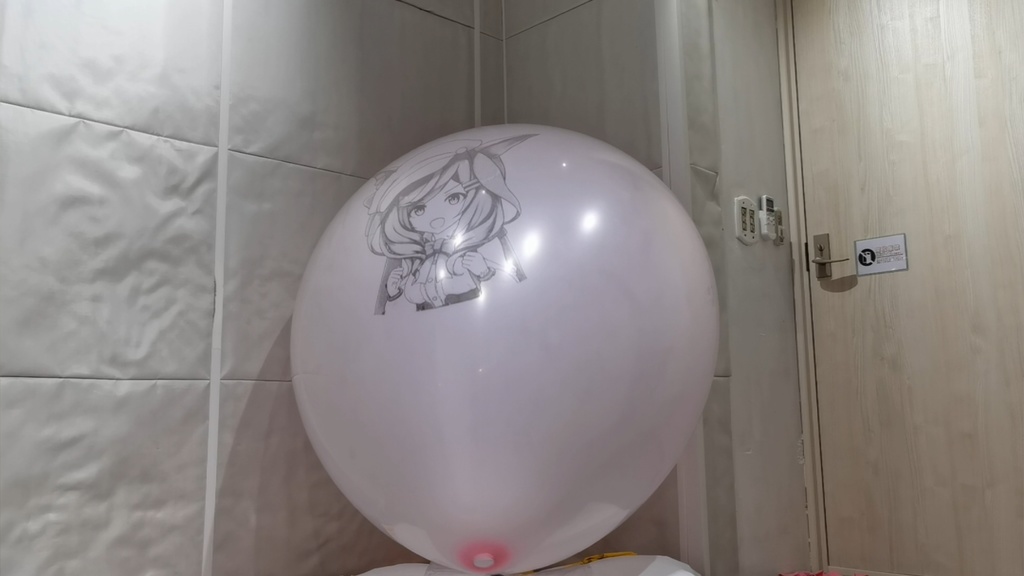 マチタン風船割り動画 Matitann balloon popping video