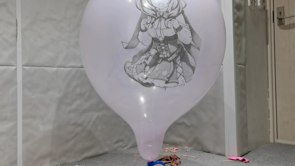 マチタン風船割り動画 Matitann balloon popping video