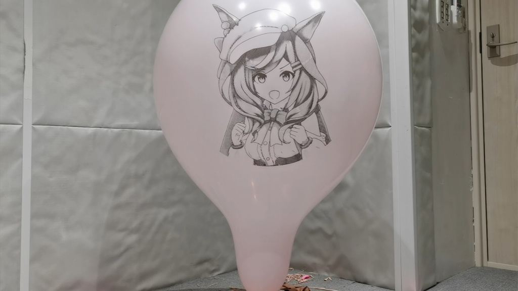 マチタン風船割り動画 Matitann balloon popping video