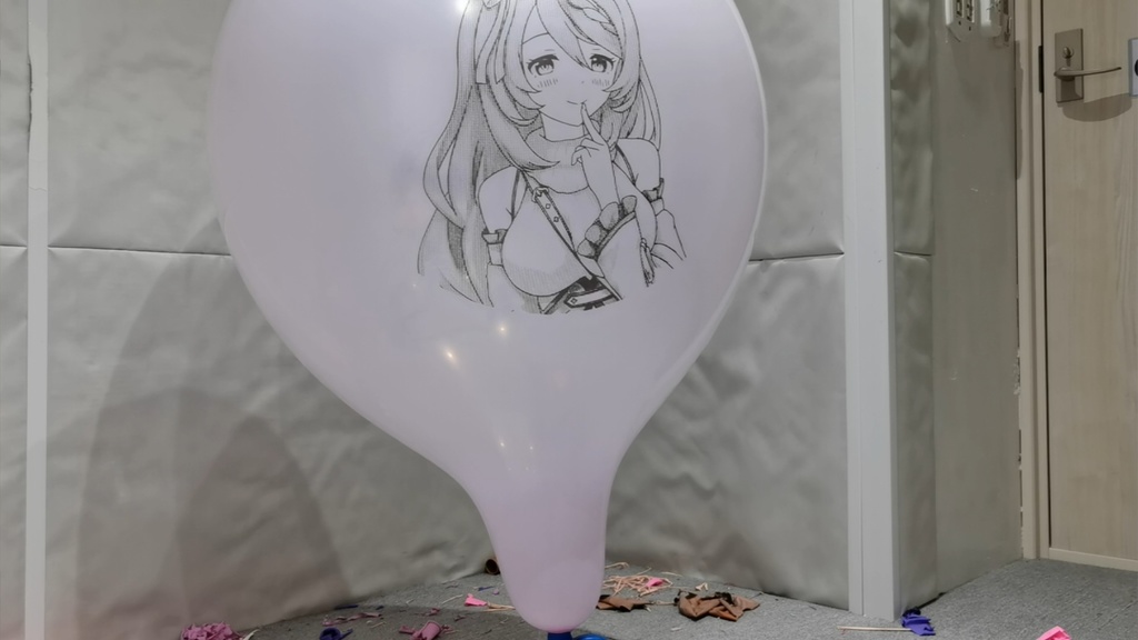 クリーク風船割り動画 Creek balloon popping video