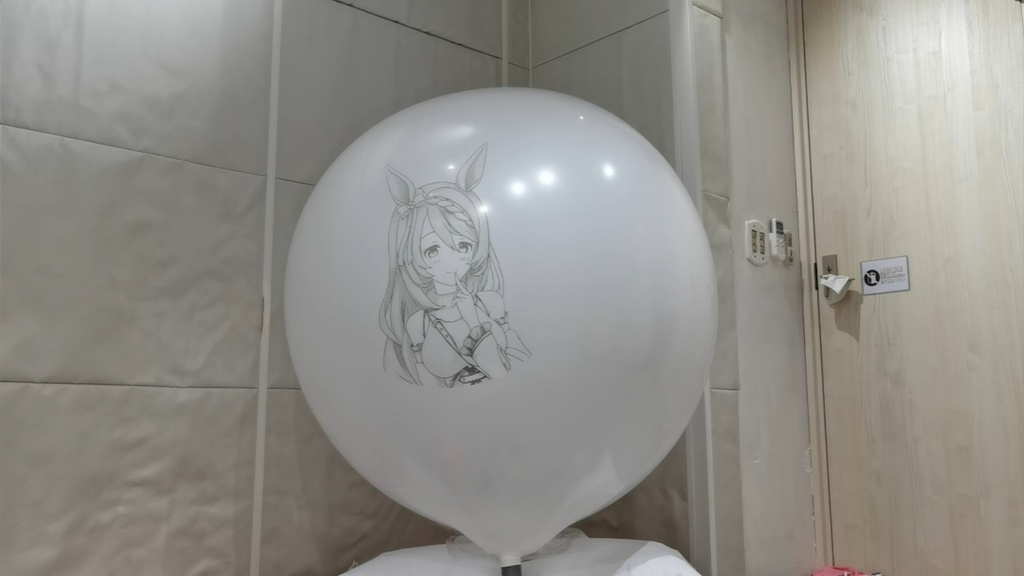 クリーク風船割り動画 Creek balloon popping video