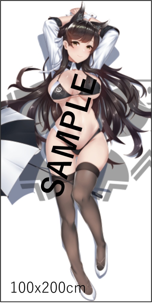 RQ愛宕 空ビ Grid girl Atago inflatable