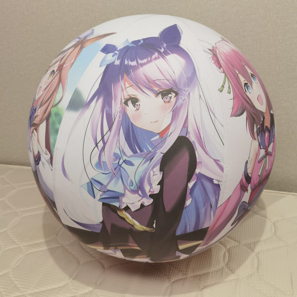 娘ビーチボール Musume inflatable(spherical shape)