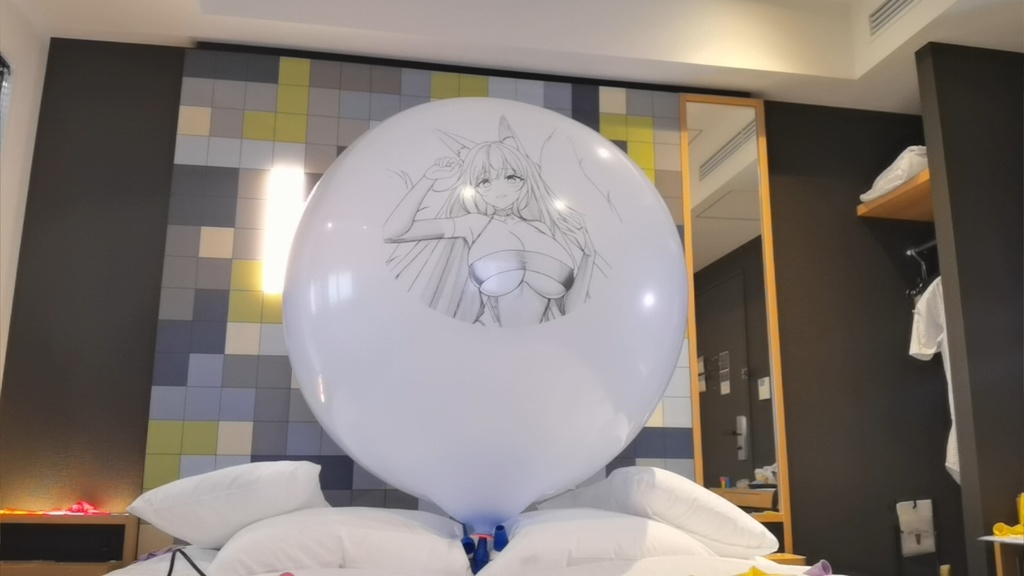 信濃風船割り動画 Shinano balloon popping video