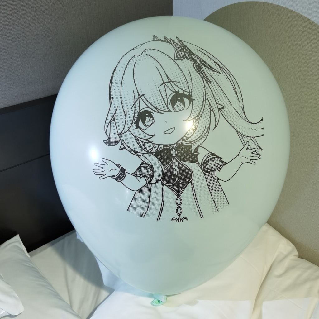 ナヒーダ 風船 36inch パドル(オーバル)型 Nahida balloon Paddle(oval) type