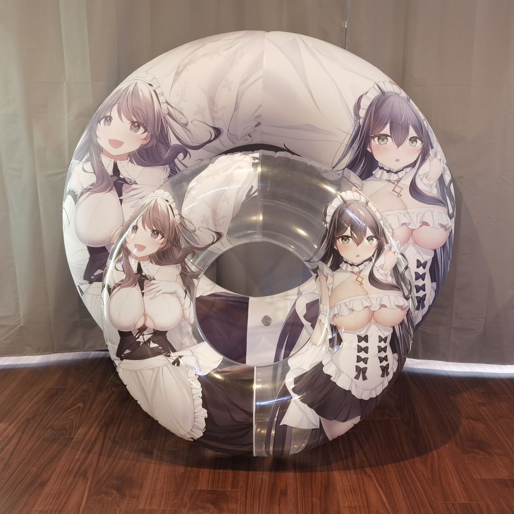 カリブディスママァ&インドミタブル浮き輪 Charybdis mommy & Indomitable ring-shape inflatable