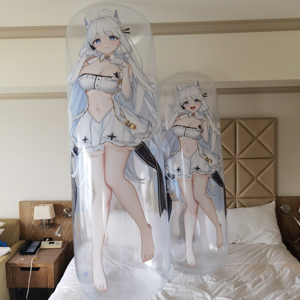 猫耳イラストリアス空ビ Cat ear Illustrious Inflatable
