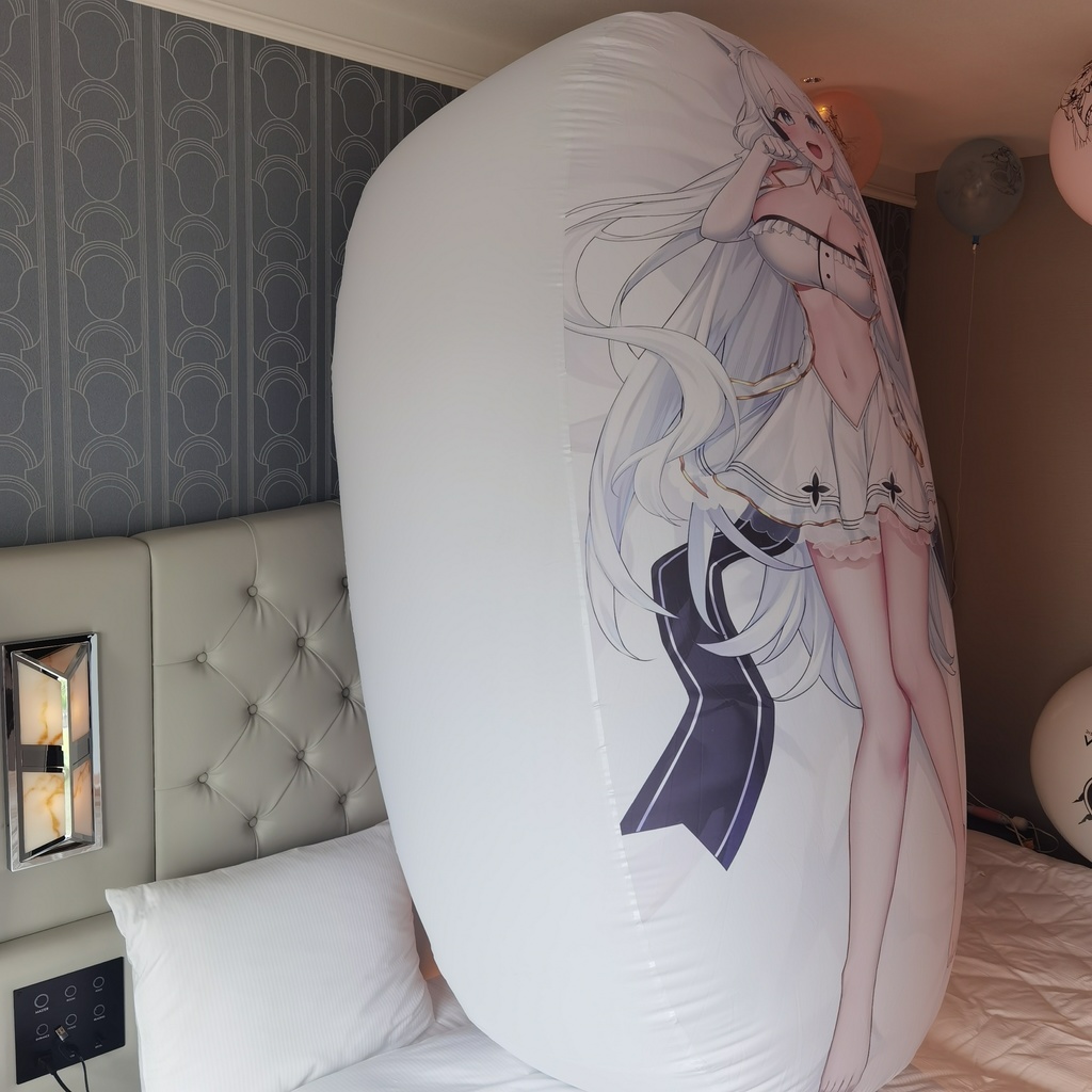 猫耳イラストリアス空ビ Cat ear Illustrious Inflatable