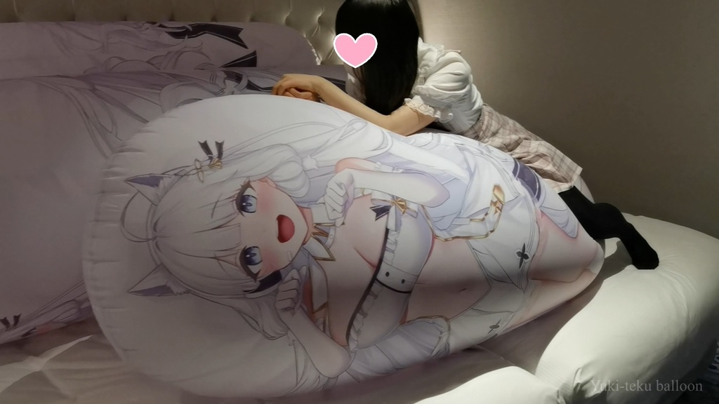 黒髪Mちゃんの空ビ遊び5 M-chan's inflatable play5