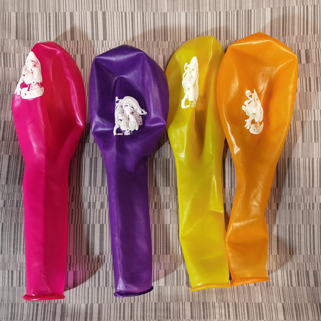 【Price down!!】カリブディス ロングネック風船 24inch Long-neck Charybdis balloon