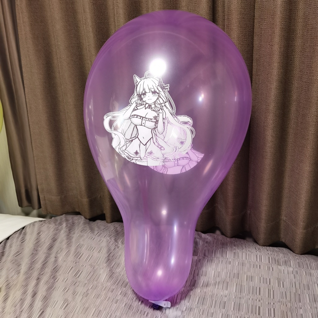 【Price down!!】猫耳イラストリアス ロングネック風船 24inch Long-neck Cat ear Illustrious balloon