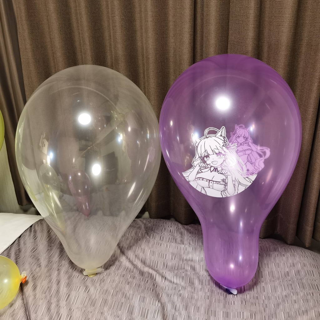 【Price down!!】猫耳イラストリアス ロングネック風船 24inch Long-neck Cat ear Illustrious balloon