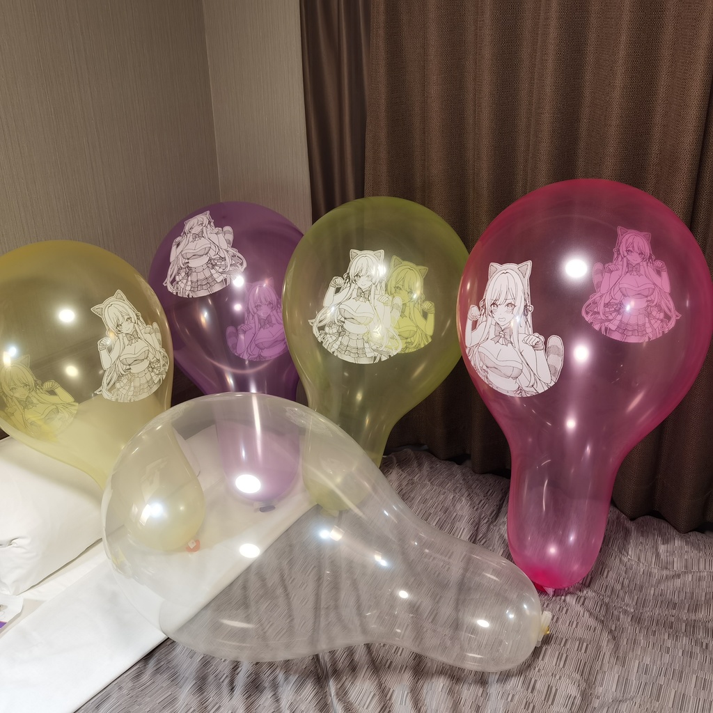 【Price down!!】24インチロングネック風船 3キャラセット 24inch Long-neck balloon 3 Characters set
