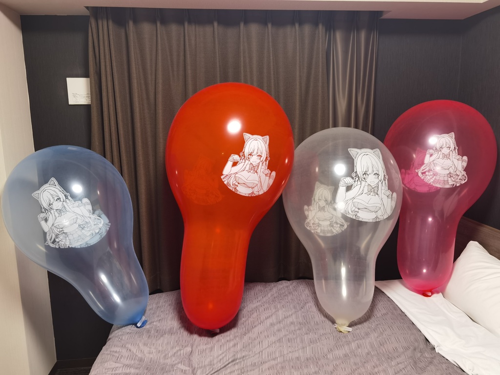 【Price down!!】金剛μ兵装 ロングネック風船 32inch Long-neck Kongou µ balloon