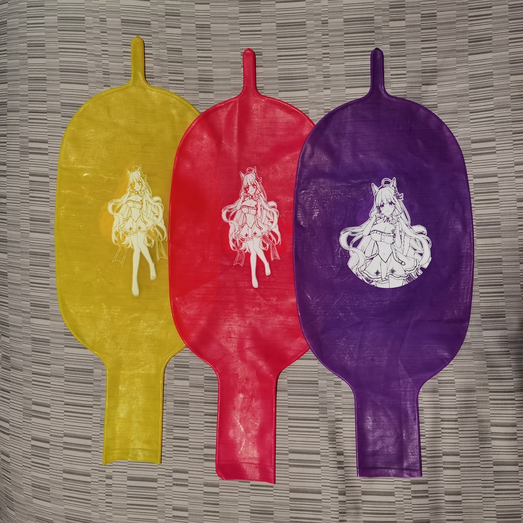 【Price down!!】猫耳イラストリアス ロング風船 Cat ear Illustrious Long balloon 900L