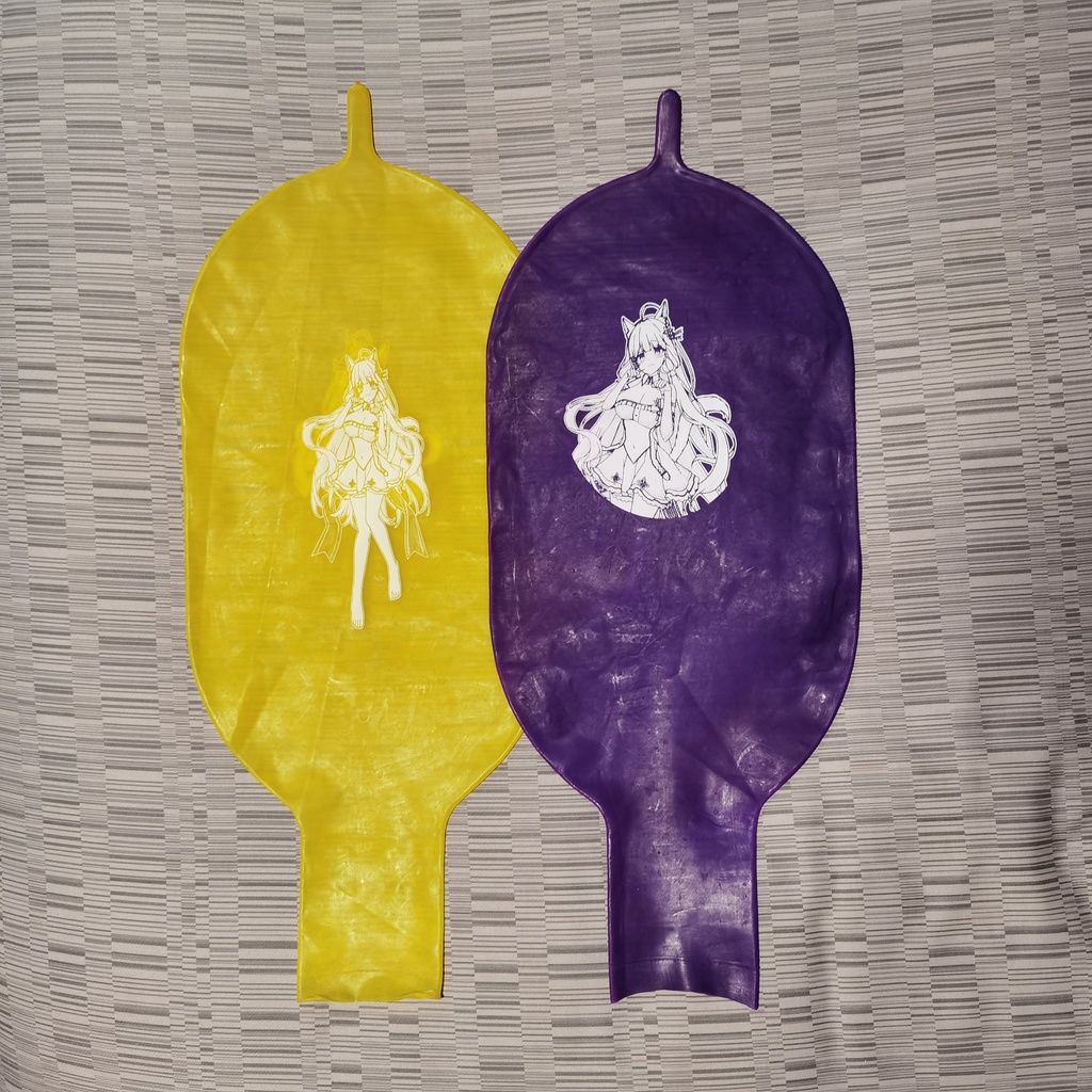 【Price down!!】猫耳イラストリアス ロング風船 Cat ear Illustrious Long balloon 900L