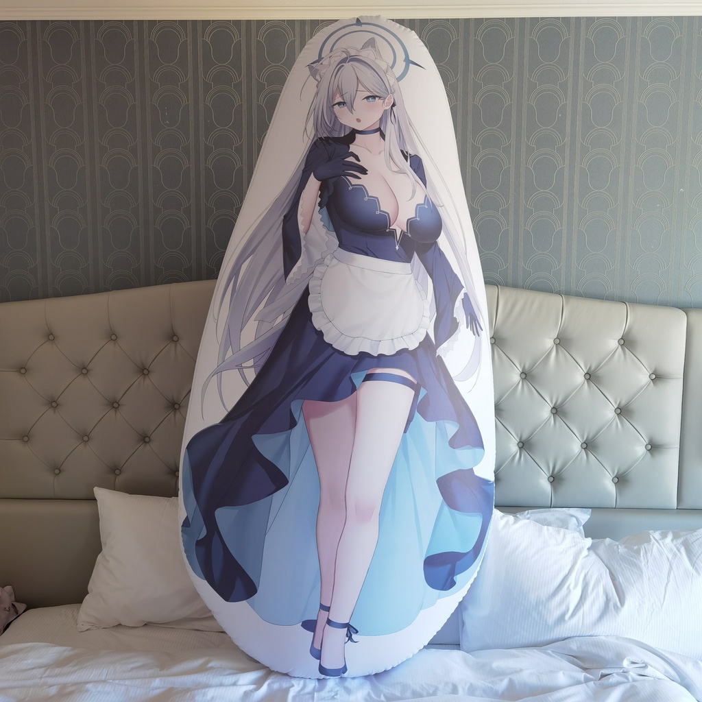 メイドなシロコ 空ビ Maid style shiroko inflatable