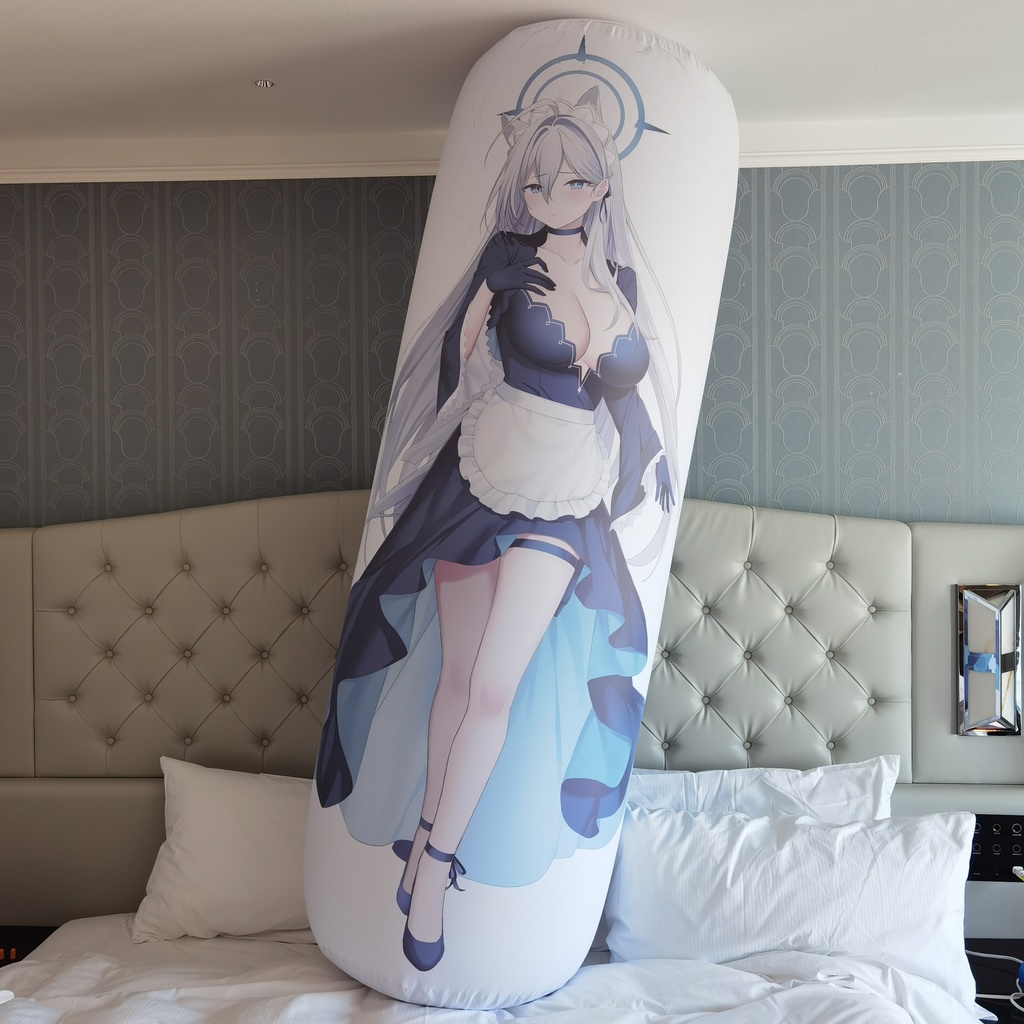 メイドなシロコ 空ビ Maid style shiroko inflatable