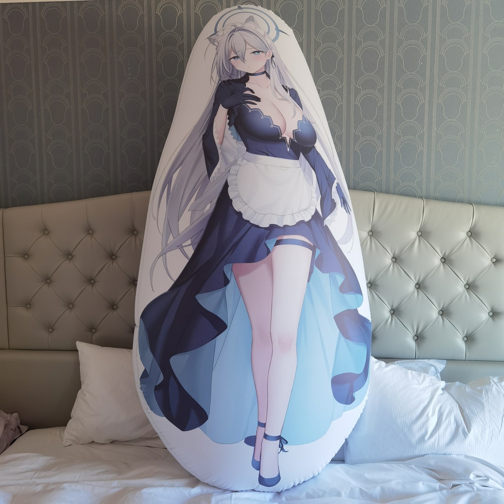 メイドなシロコ 空ビ Maid style shiroko inflatable