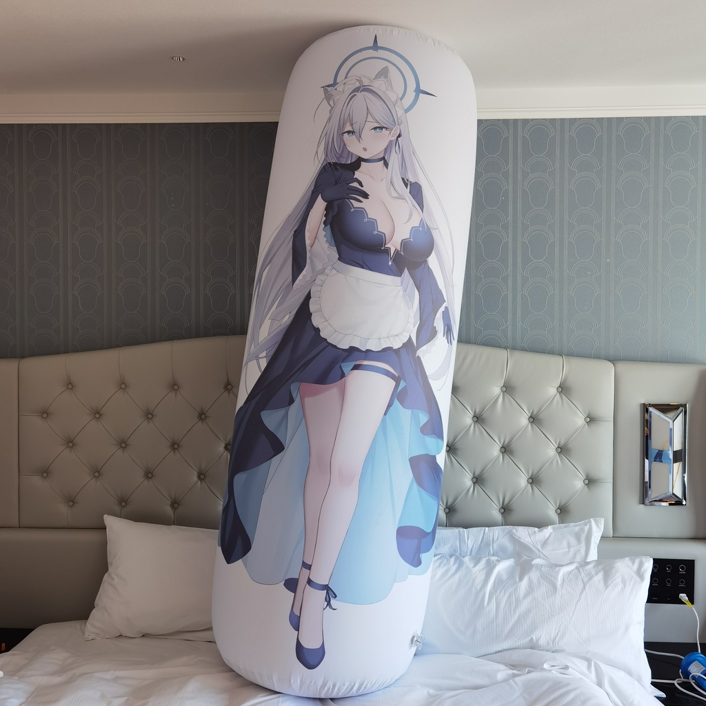 メイドなシロコ 空ビ Maid style shiroko inflatable
