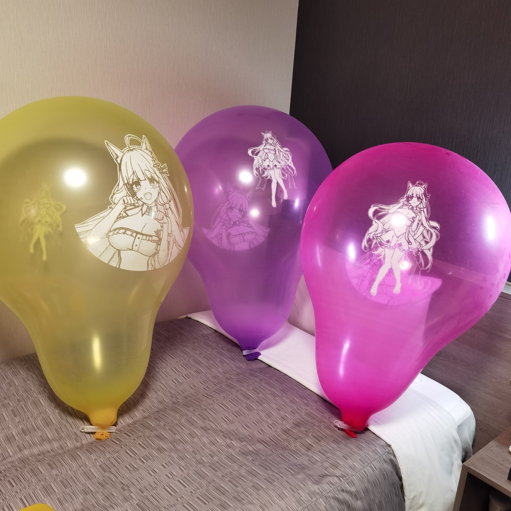 【Price down!!】36インチロングネック風船 4キャラセット 36inch Long-neck balloon 4 Characters set