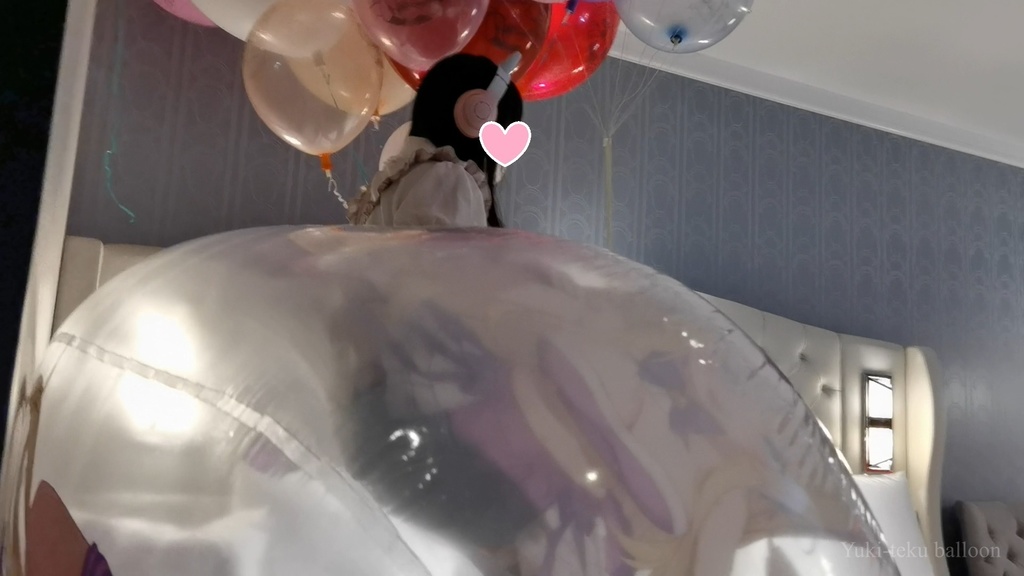 JK Mちゃんの空ビ遊び JK M-chan's inflatable play